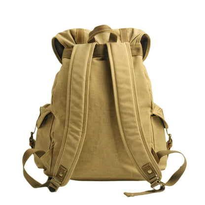 Harold Military-Style Canvas Backpack