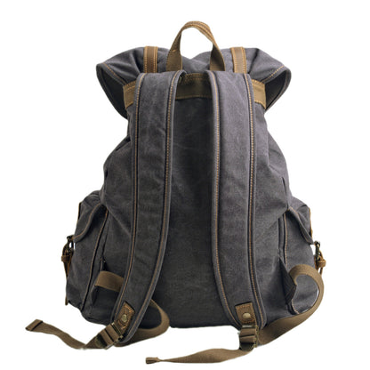 Harold Military-Style Canvas Backpack