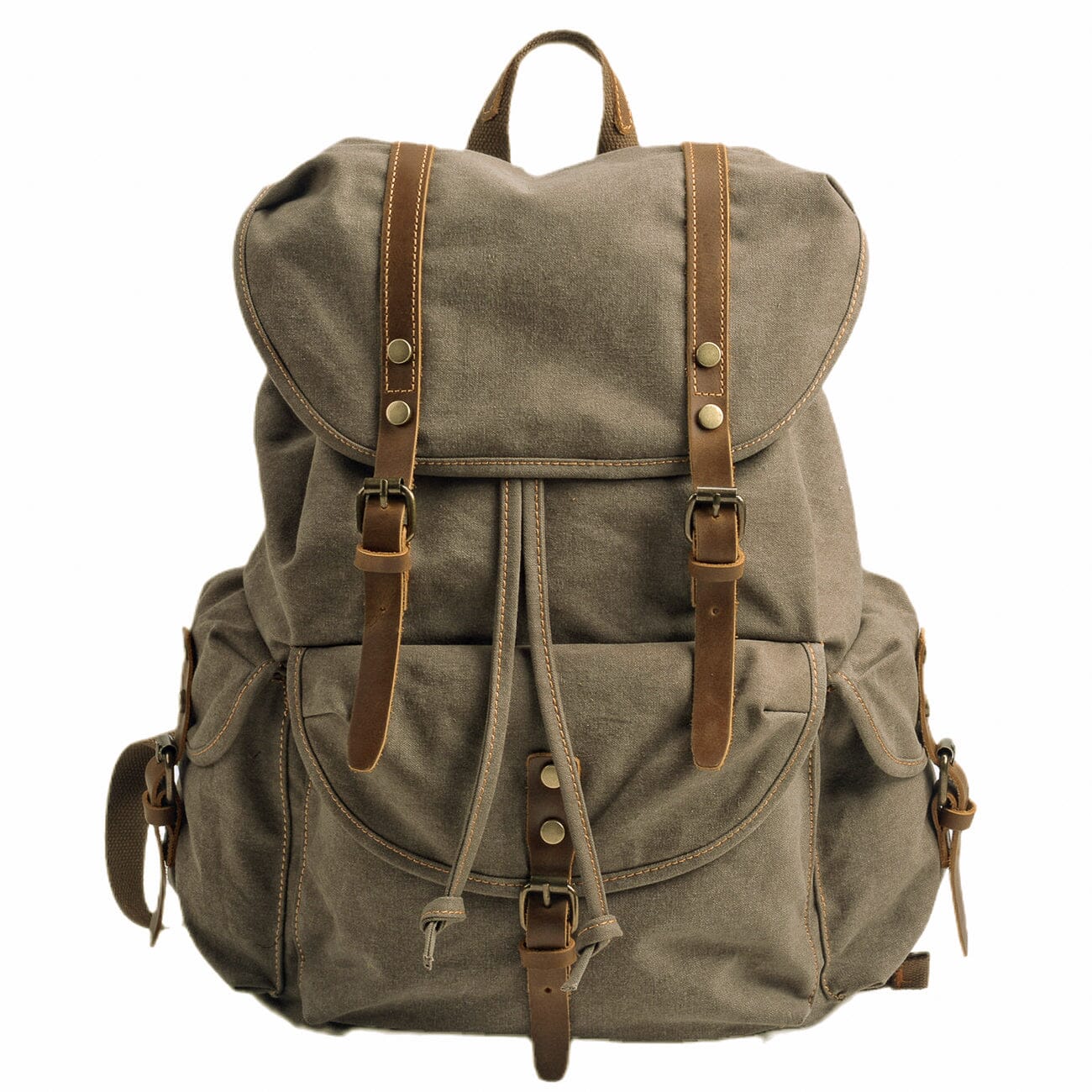 Harold Military-Style Canvas Backpack