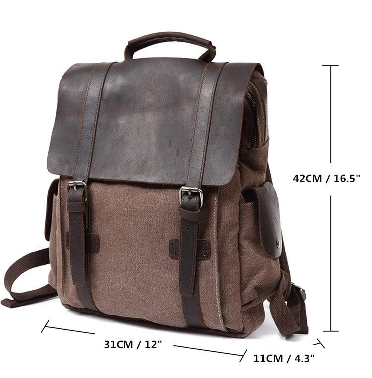 Compact Canvas Backpack | PRAGUE
