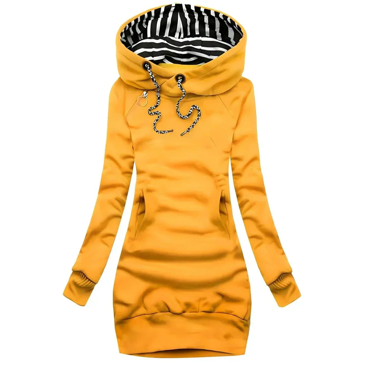Zara™ - Hooded Striped Sweatshirt
