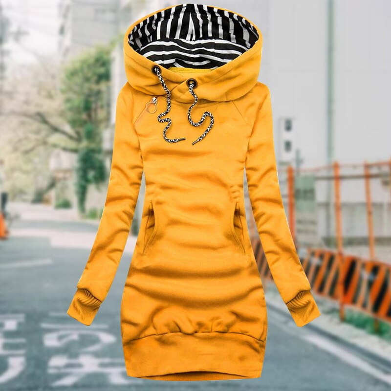 Zara™ - Hooded Striped Sweatshirt