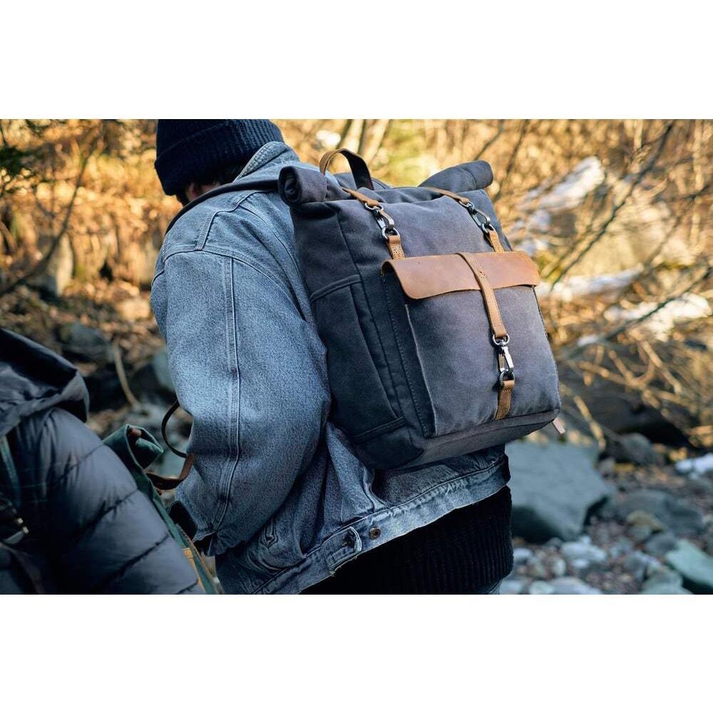 Arlo Vintage Canvas Backpack