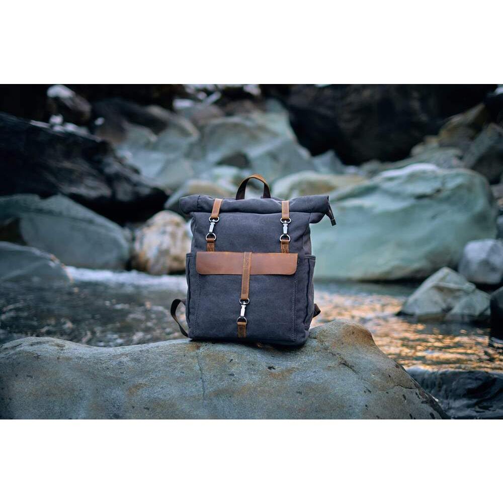Arlo Vintage Canvas Backpack