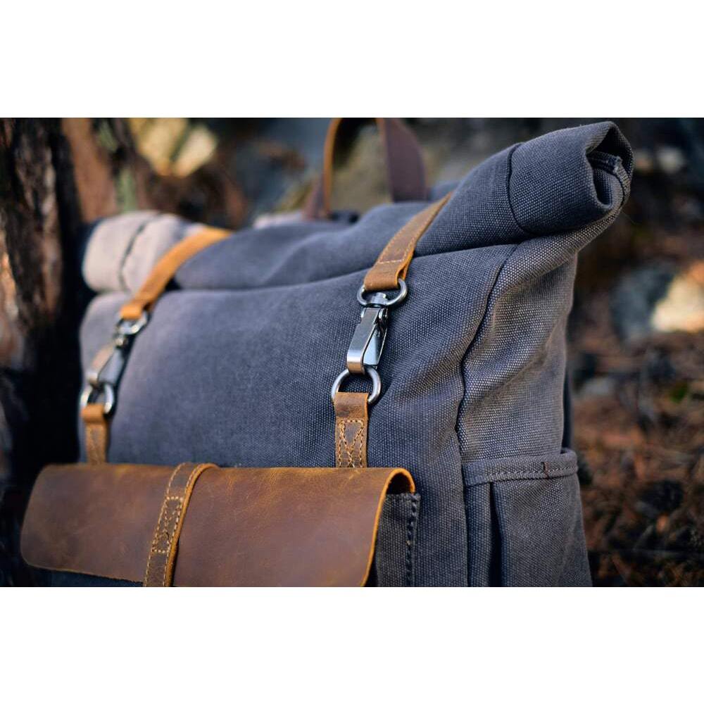 Arlo Vintage Canvas Backpack