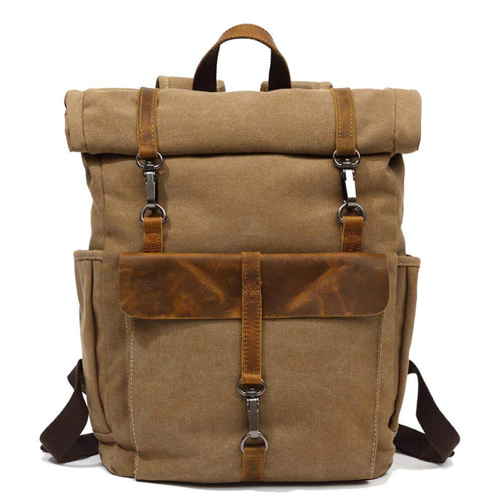 Arlo Vintage Canvas Backpack