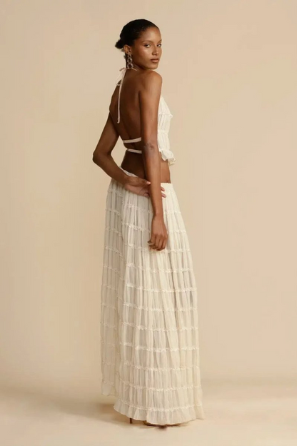 Luna Pleated Cascade Collection