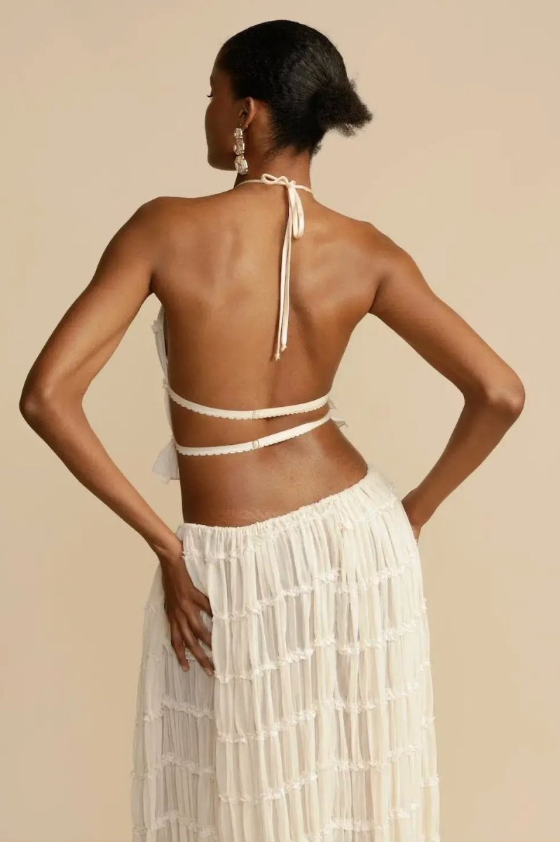 Luna Pleated Cascade Collection