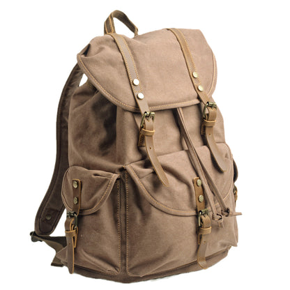 Harold Military-Style Canvas Backpack