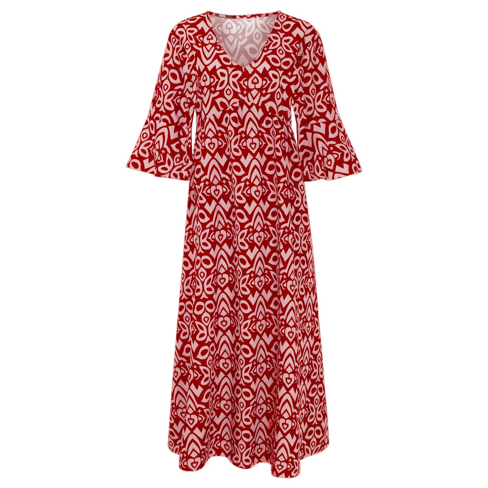 V-Neck Summer Charm Dress