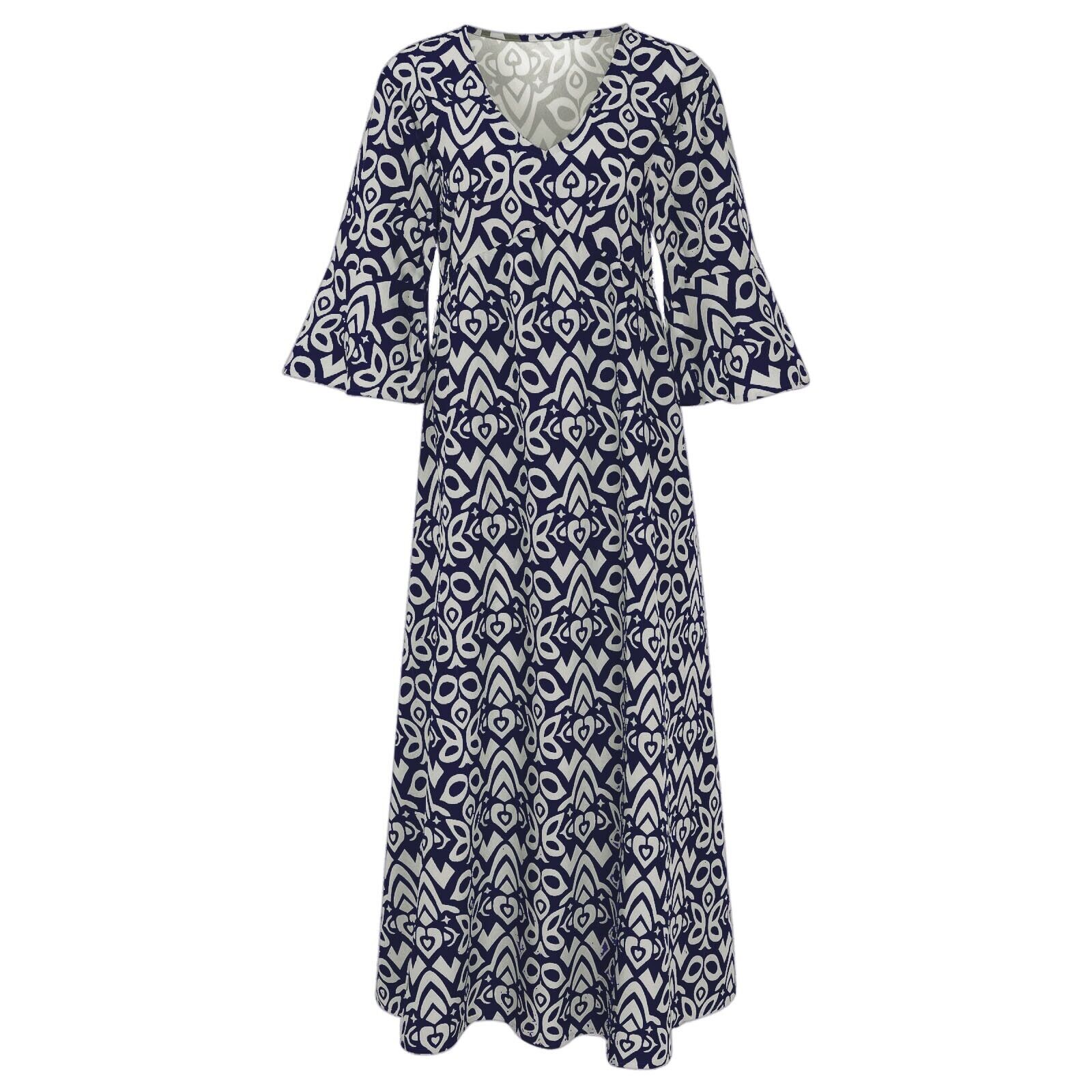V-Neck Summer Charm Dress