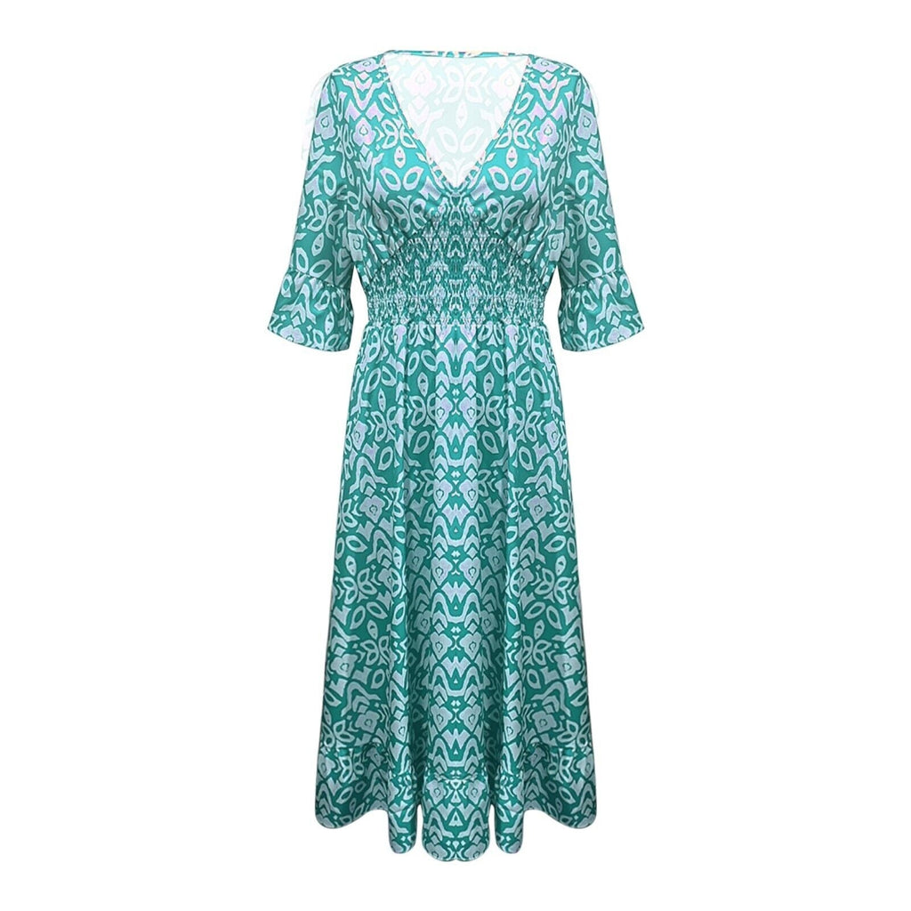 V-Neck Summer Charm Dress