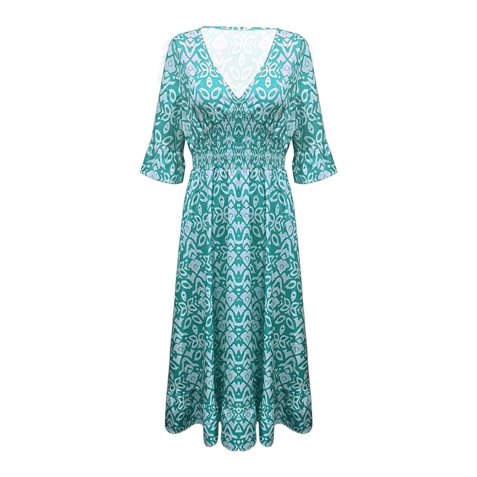 V-Neck Summer Charm Dress