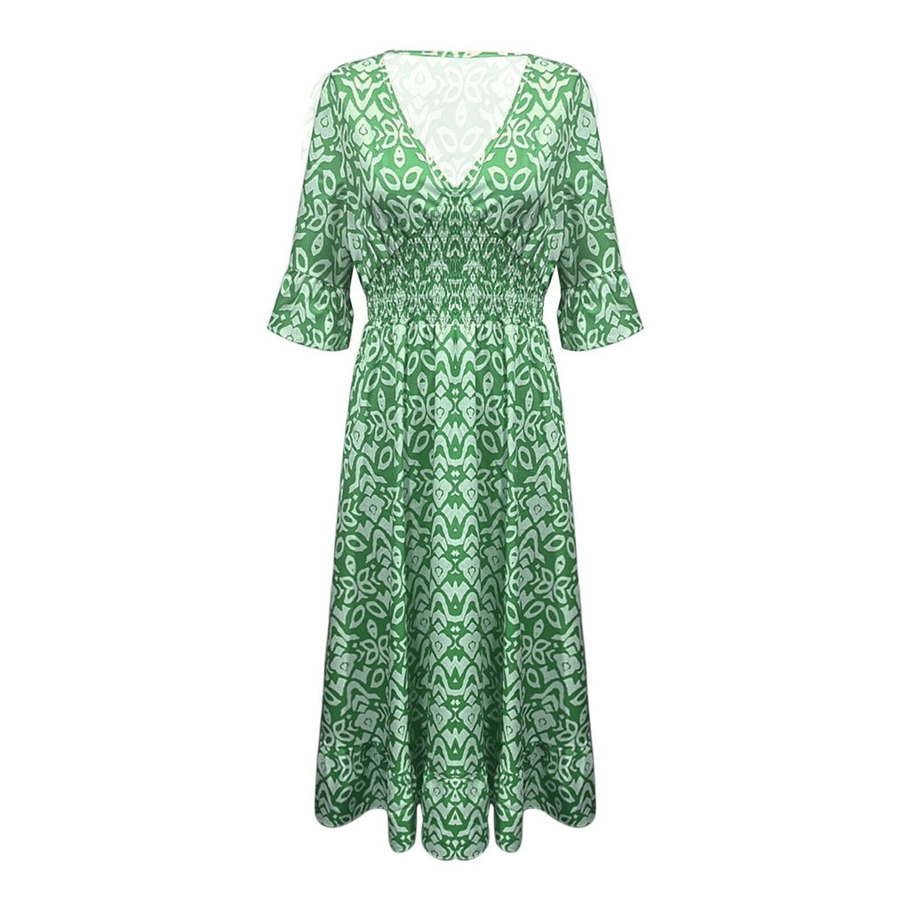V-Neck Summer Charm Dress
