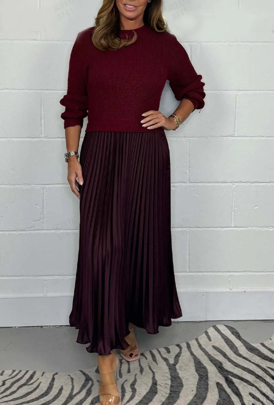 Luna™ Chic Pleated Two-Piece Ensemble