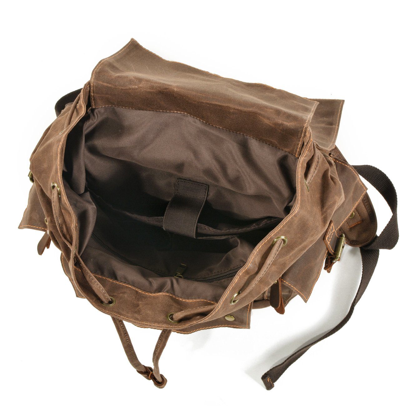 Ethan Canvas Drawstring Backpack