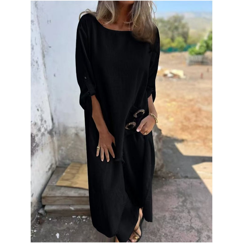 Lourdes™ Premium Cotton & Linen Women's Ensemble