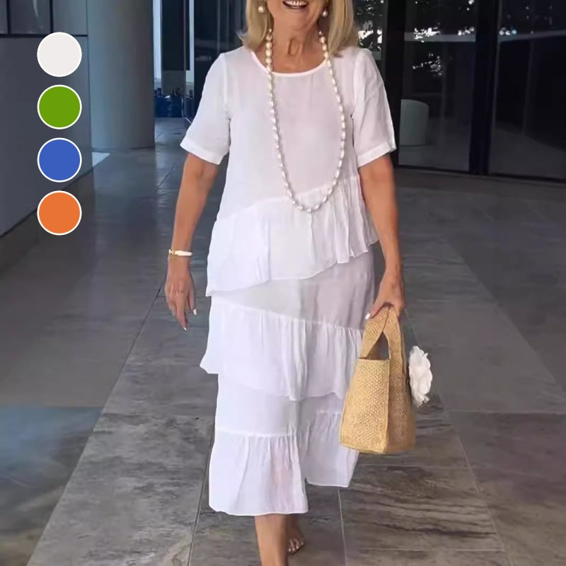 Pleated Flow Dress