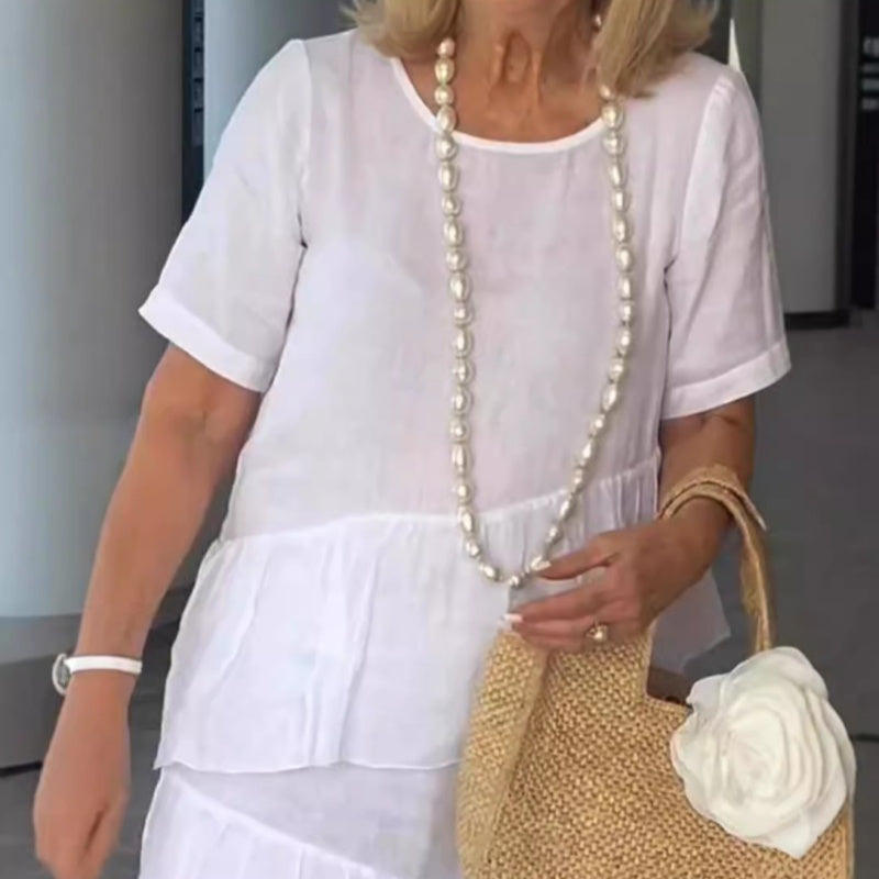 Pleated Flow Dress