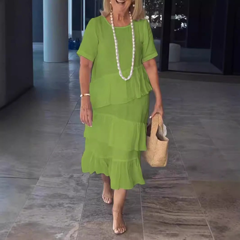 Pleated Flow Dress