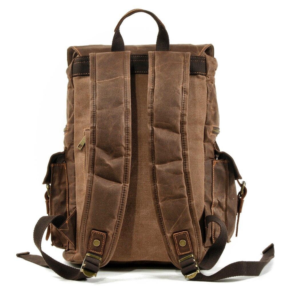 Ethan Canvas Drawstring Backpack