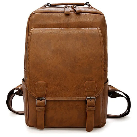 Mason | Stylish Leather Laptop Backpack