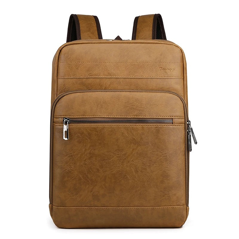 Matt | Stylish Leather Laptop Backpack