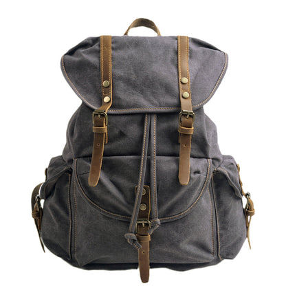 Harold Military-Style Canvas Backpack