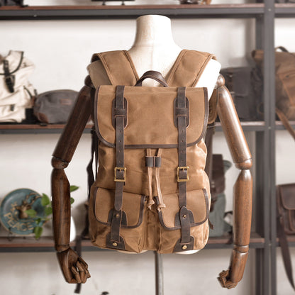 Finn Canvas Travel Backpack