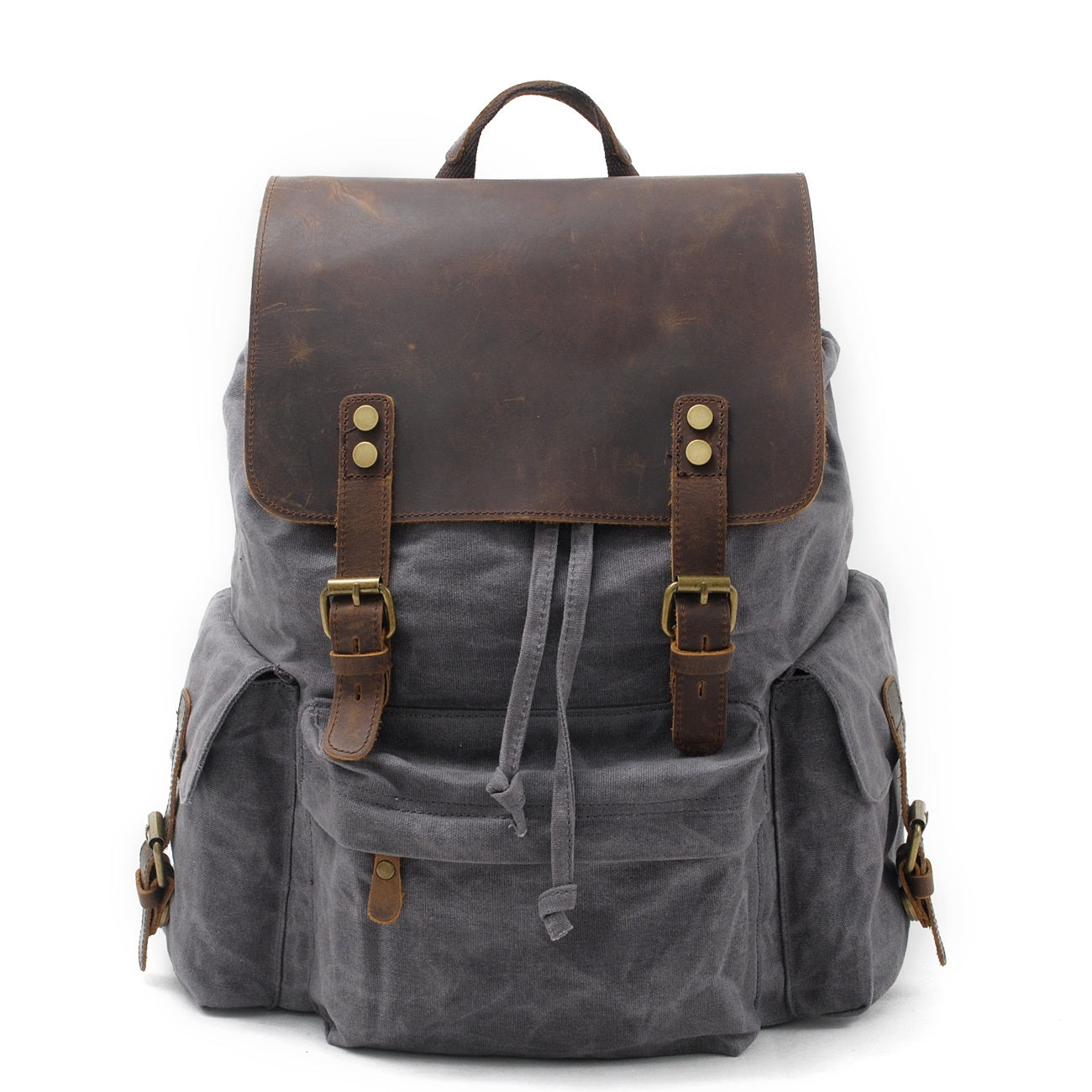 Logan Waxed Canvas Backpack
