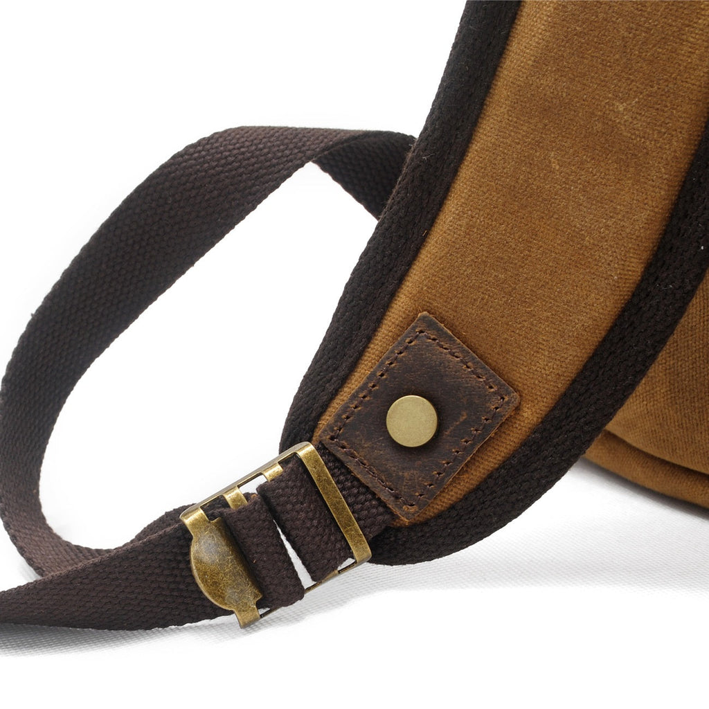 Logan Waxed Canvas Backpack
