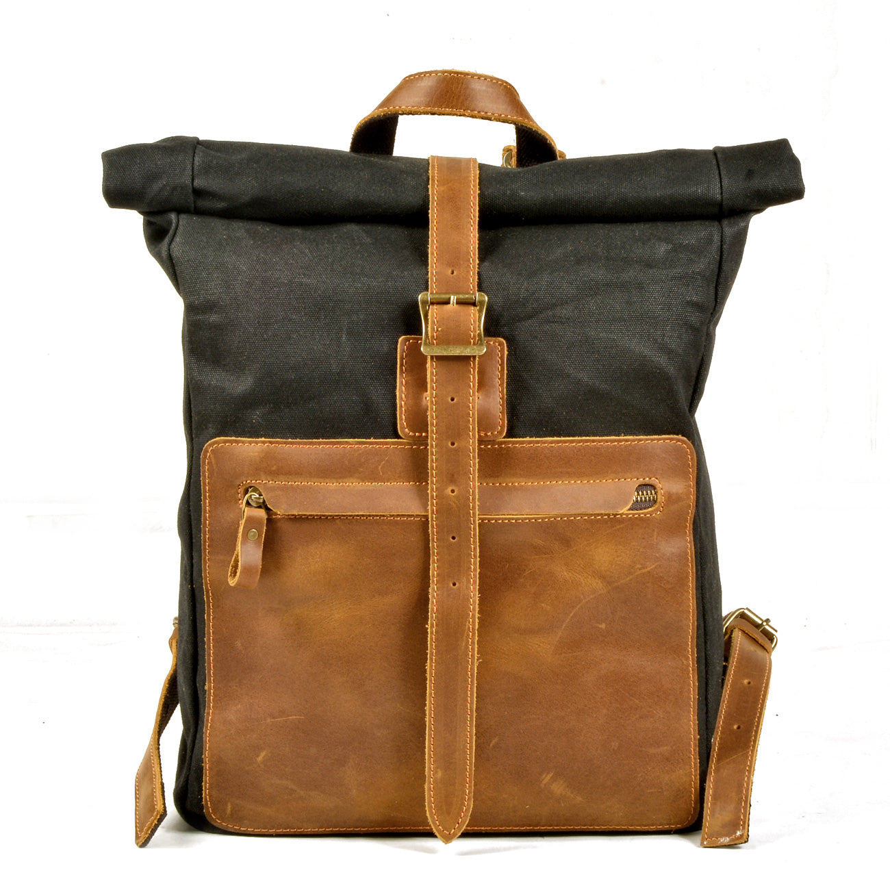 Waxed Canvas Backpack - LISBON Collection