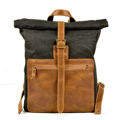 Waxed Canvas Backpack - LISBON Collection