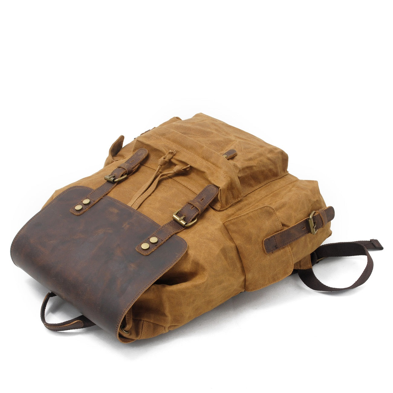 Logan Waxed Canvas Backpack