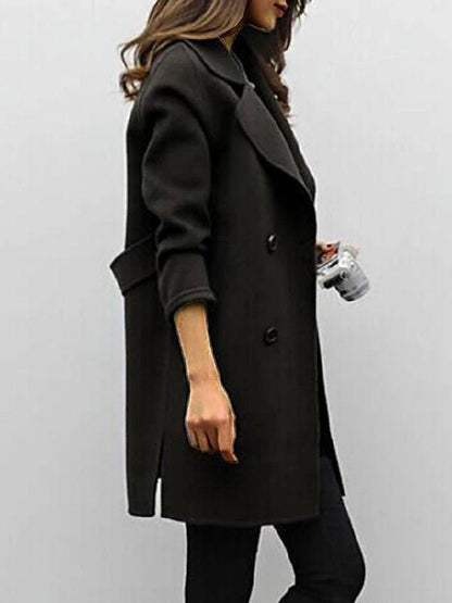 Mira™ - Classic Wool Trench Coat