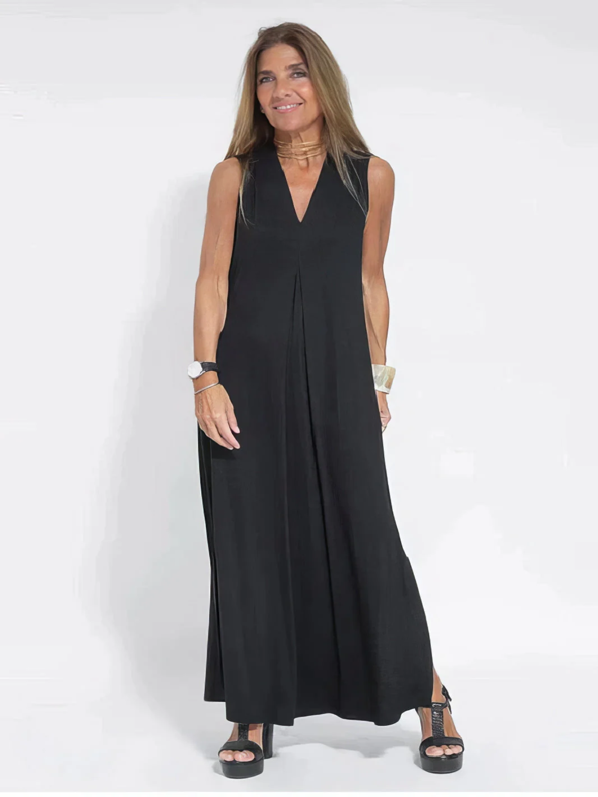 Olivia™ - Stylish Sleeveless Dress