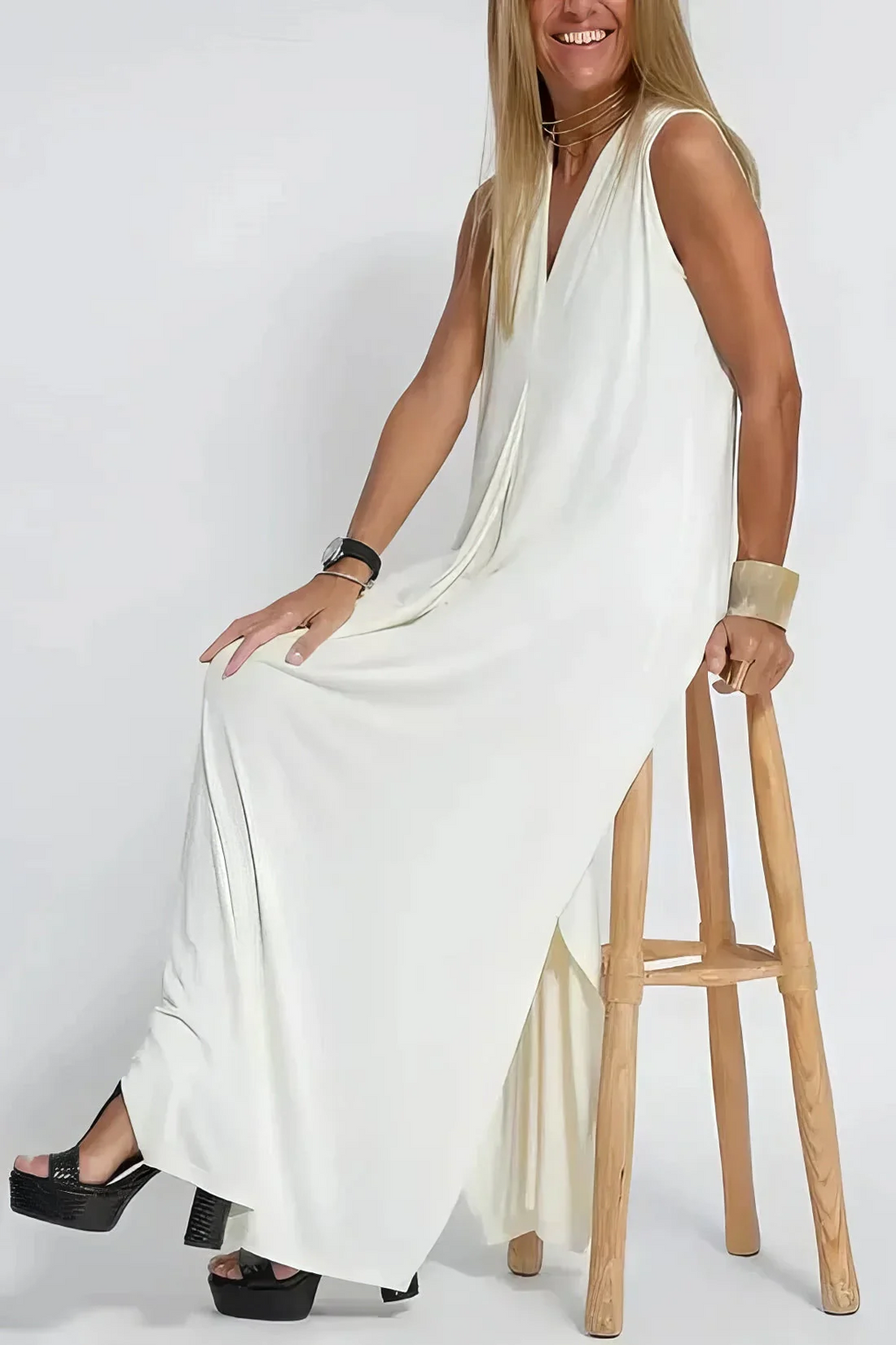 Olivia™ - Stylish Sleeveless Dress