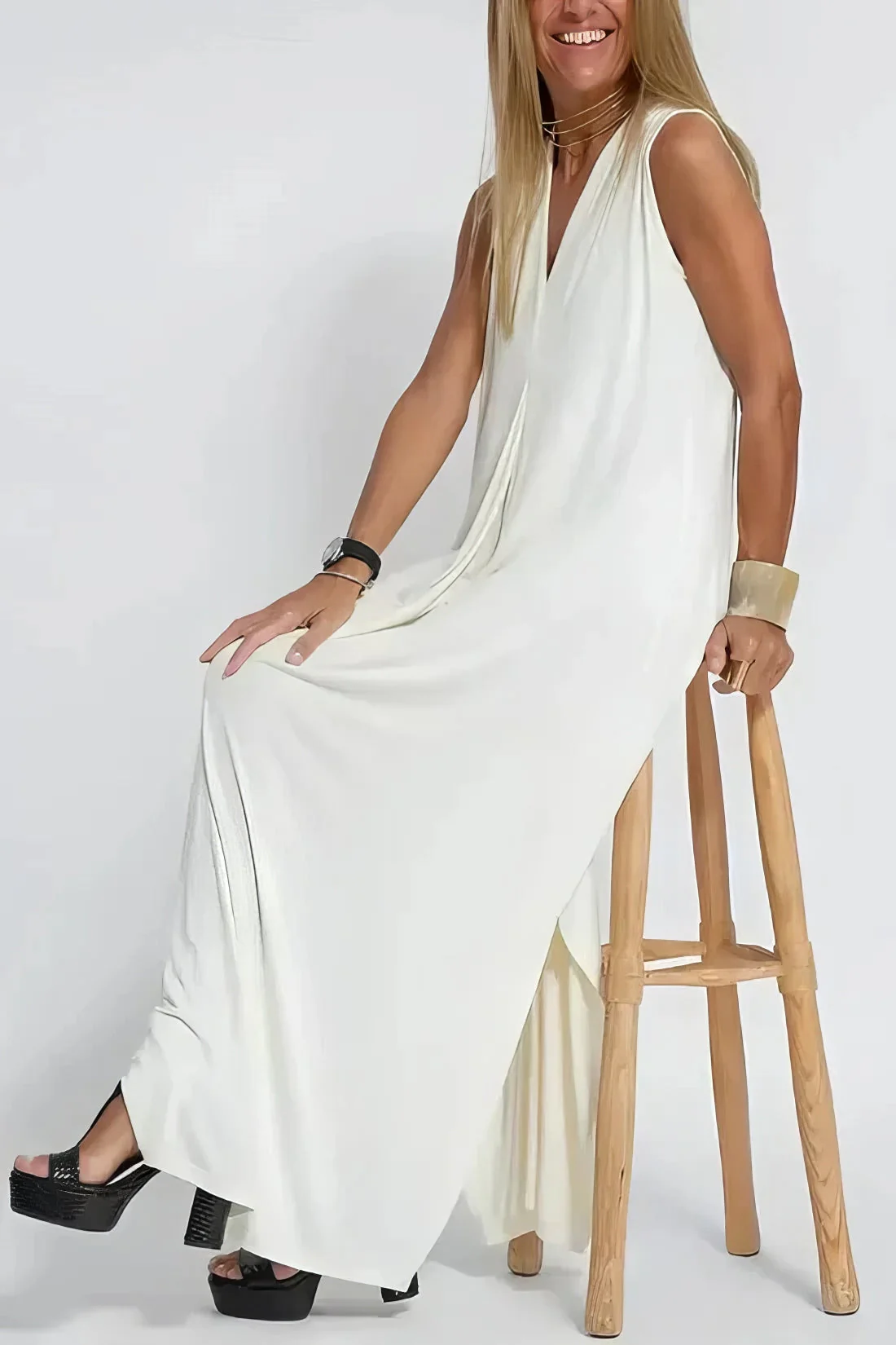 Olivia™ - Stylish Sleeveless Dress