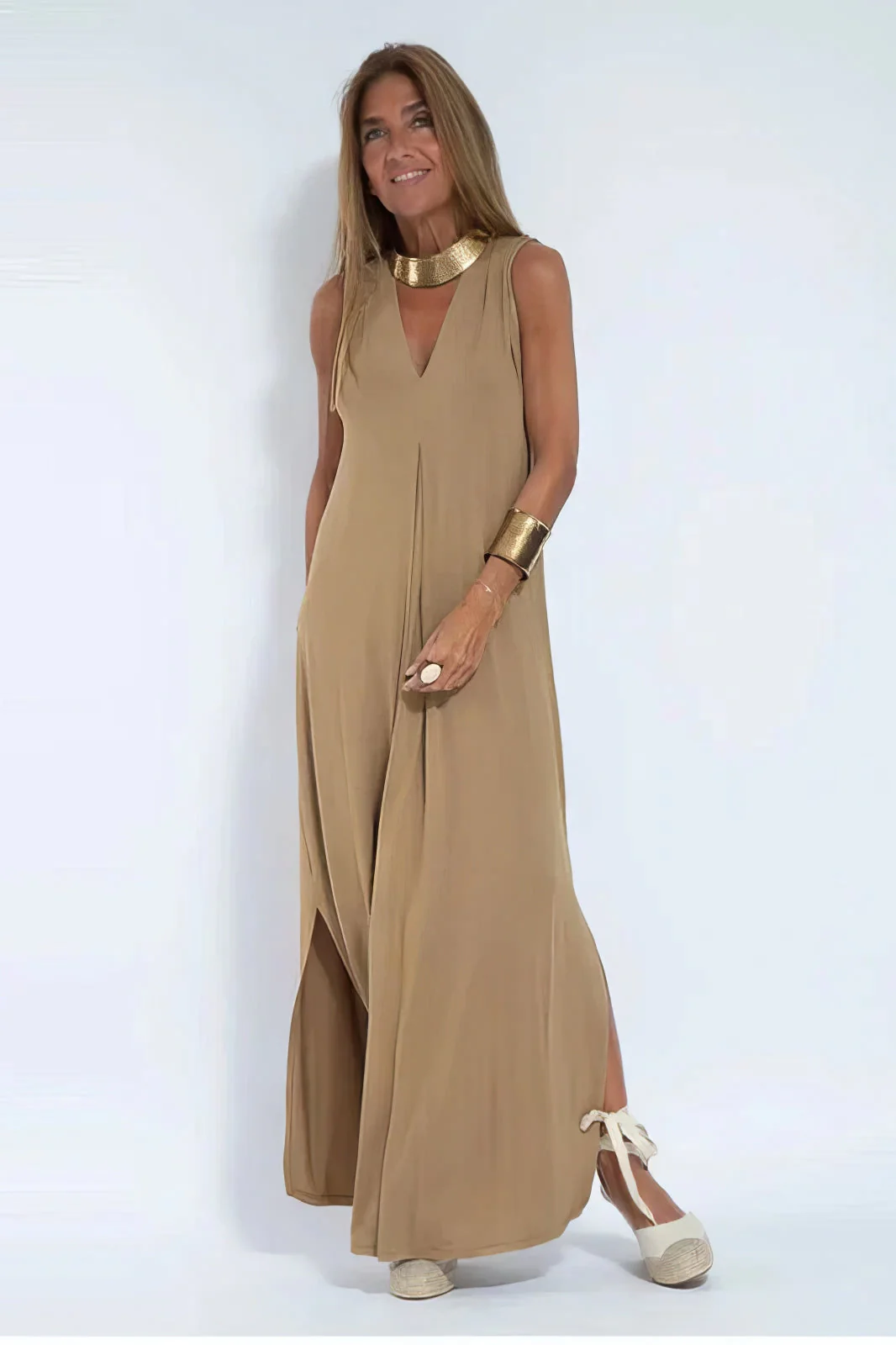Olivia™ - Stylish Sleeveless Dress